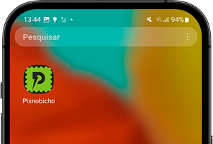 App adicionado à tela inicial